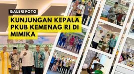 Sampul Galeri Foto Kunjungan Kepala PKUB Kemenag RI di Mimika, Papua Tengah. (Foto: Galeri Papua)