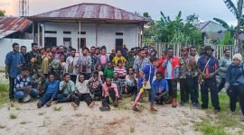 Foto bersama usai pembentukan Panitia Penerimaan Maba Angkatan 2025 IPMANAPANDODE Se-Sorong Raya Papua Barat Daya. (Foto: Istimewa/IPMANAPANDODE)