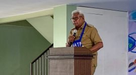 Bupati Mimika, Johannes Rettob. (Foto: Galeri Papua/Ahmad)