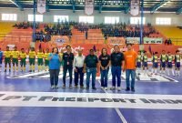 Foto Bersama setelah pembukaan Wonder Futsal Series 2025, Sabtu (24/5/2025). (Foto: Galeri Papua/Benaz).