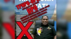 Manajemen Markas Pusat KOMNAS TPNPB-OPM menetapkan Bupati Jayawijaya, Atenius Murip, sebagai DPO. (Foto: Istimewa/TPNPB-OPM)