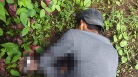 Salah satu korban penembakan di Kompleks Gereja GKI Imanuel Air Garam, Distrik Asotipo, Kabupaten Jayawijaya, Papua Pegunungan. (Foto: Istimewa)