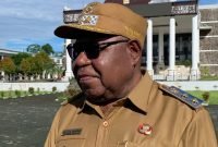 Wakil Bupati Mimika, Emanuel Kemong. (Foto: Galeri Papua/Ahmad)