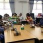 Suasana rapat koordinasi penetapan siaga darurat bencana cuaca ekstrim Kabupaten Mimika tahun 2025, di ruang rapat Kantor BPBD Kabupaten Mimika, Kamis (19/6/2025). (Foto: Galeri Papua/Ahmad)