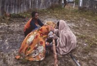 Salah satu korban meninggal dari kekejaman Pimpinan KKB Kelenak Murib di Kampung Lambera, Distrik Yugumoak, Kabupaten Puncak. (Foto: Istimewa/TPNPB-OPM)