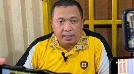 Kasat Lantas Polres Mimika, AKP Burhanuddin Buton. (Foto: Galeri Papua/Endy Langobelen)