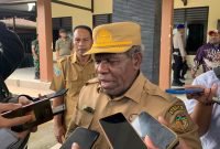 Pj Sekda Mimika, Petrus Yumte. (Foto: Galeri Papua/Ahmad).