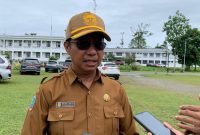 Kepala BPKAD Kabupaten Mimika, Marthen Tappi Malisa. (Foto: Galeri Papua/Ahmad)