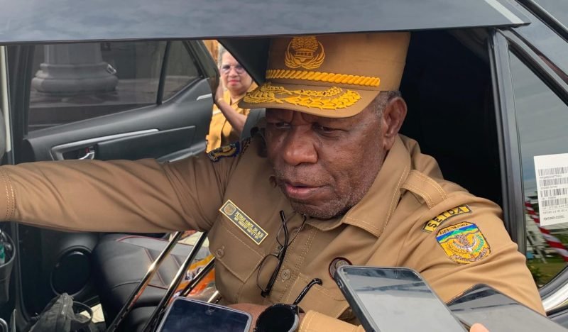 Pj Sekda Mimika, Petrus Yumte. (Foto: Galeri Papua/Ahmad)