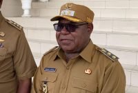 Wakil Bupati Mimika, Emanuel Kemong. (Foto: Galeri Papua/Darno Islami)