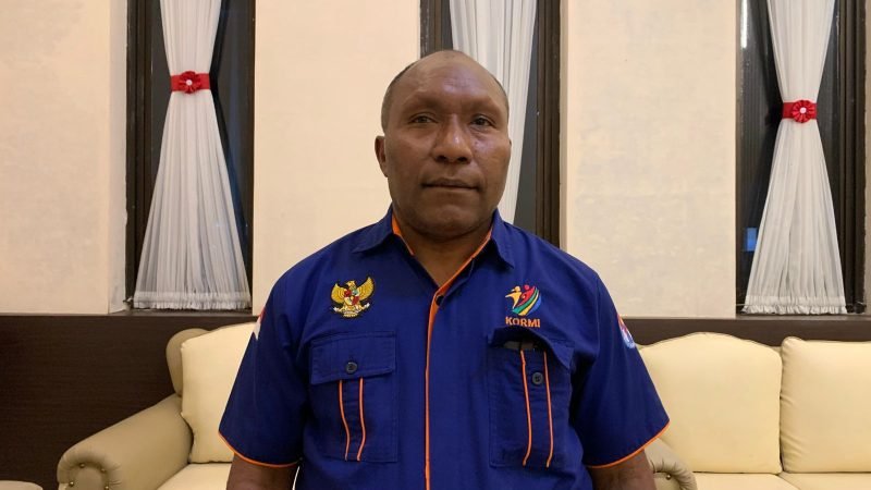 Ketua KORMI Kabupaten Mimika, sekaligus Ketua DPD Persejasi Papua Tengah, Habel Taime. (Foto: Galeri Papua/Ahmad)