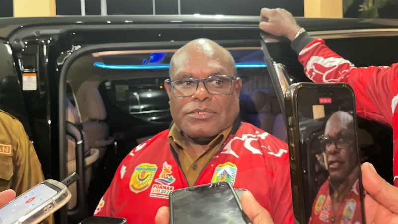 Gubernur Papua Tengah, Meki Nawipa. (Foto: Galeri Papua/Endy Langobelen)