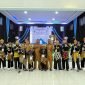 Foto bersama usai pembukaan Olimpiade Olahraga Siswa Nasional (O2SN) tingkat Provinsi Papua Tengah tahun 2025 di Padepokan PSHT, Wonorejo, Nabire, Senin, 28 Juli 2025. (Foto: Galeri Papua/Benas)