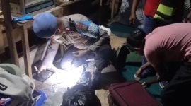 Polisi menemukan bungker yang berisikan barang bukti berupa sopi. (Foto: Istimewa/Polsek Kawasan Pelabuhan Poumako)