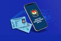 Ilustrasi Aplikasi KTP Digital.