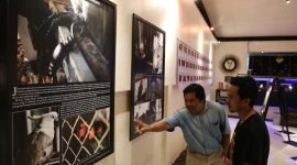 Pameran dan lomba foto PFI Timika bersama USAID Lestari pada April 2017. (Foto: Istimewa/Dok. PFI Timika)