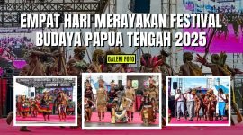 Sampul galeri foto Empat Hari Merayakan Festival Budaya Pelajar Papua Tengah 2025. (Foto: Galeri Papua)