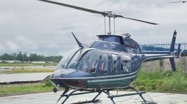 Ilustrasi helikopter PT Intan Angkasa. (Foto: Istimewa/Intanangkasa.com)