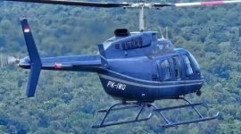 Ilustrasi helikopter PT Intan Angkasa. (Foto: Istimewa/Intanangkasa.com)