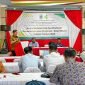 Kepala Dinas Kesehatan Provinsi Papua Tengah, dr. Agus, membawakan sambutan dalam kegiatan rapat monitoring dan evaluasi perencanaan serta koordinasi teknis tahun 2025 di Hotel JDF, Jalan Semarang, Nabire, Kamis (11/9/2025). (Foto: Galeri Papua/Endy Langobelen)
