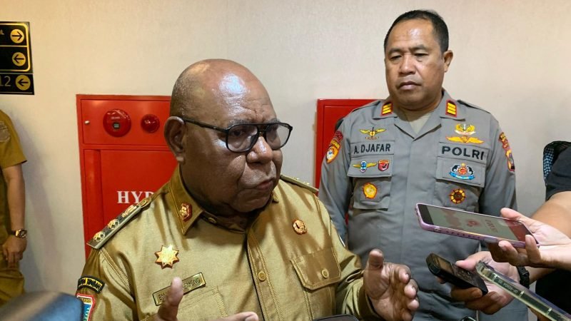 Wakil Bupati Mimika, Emanuel Kemong. (Foto: Galeri Papua/Ahmad)