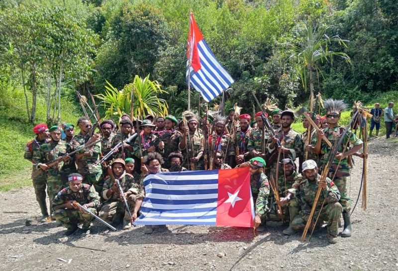 Pasukan TPNPB Kodap XV Ngalum Kupel di bawah komando Brigjen Lamek Taplo. (Foto: Istimewa/TPNPB-OPM)
