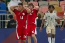 Timnas Indonesia takluk 3-2 atas tuan rumah Arab Saudi. (Foto: Istimewa/Tangkapan layar live streaming)