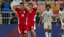 Timnas Indonesia takluk 3-2 atas tuan rumah Arab Saudi. (Foto: Istimewa/Tangkapan layar live streaming)