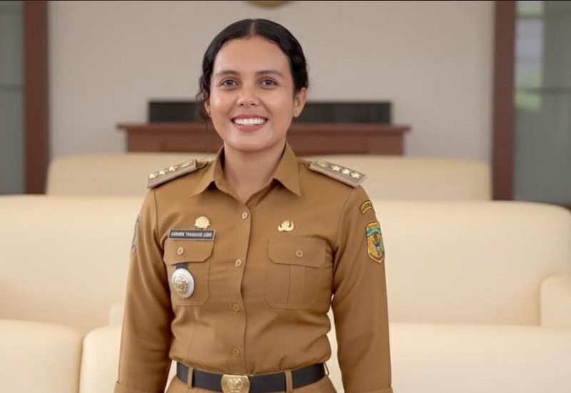 Plt. Kepala Distrik Wania, MErlyn Temorubun. (Foto: Istimewa)