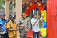 Balai Kampung dan Gedung Posyandu di Kampung Mekurima Diresmikan