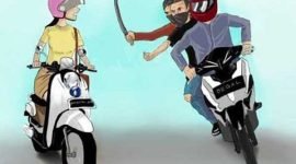 Ilustrasi begal. (Foto: Istimewa/mistar.id)