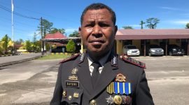 Kasat Polairud Polres Mimika, AKP Sayori. (Foto: Istimewa)