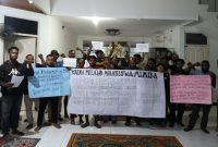 Ikatan Pelajar dan Mahasiswa Mimika (IPMAMI) Surabaya. (Foto: Istimewa/IPMAMI Surabaya)