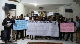 Ikatan Pelajar dan Mahasiswa Mimika (IPMAMI) Surabaya. (Foto: Istimewa/IPMAMI Surabaya)