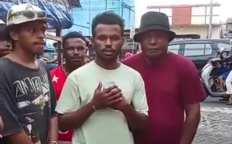 Para mahasiswa Papua di Ternate minta perhatian pemerintah daerah. (Foto: Istimewa/Tangkapan layar video)