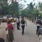 Polisi saat sedang melakukan pengamanan terhadap aksi saling serang di Kwamki Narama, Rabu 19 November 2025. (Foto: Istimewa)