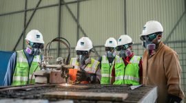 Institut Pertambangan Nemangkawi merupakan lembaga pendidikan vokasi non-formal yang didirikan PT Freeport Indonesia, dan dirancang untuk mempersiapkan generasi muda Papua agar memiliki kompetensi teknis dan karakter profesional yang dibutuhkan di dunia kerja, terutama sektor pertambangan. (Foto: Istimewa/Dok. PTFI)