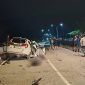 Potret kecelakaan maut di Jalan Cenderawasih, SP2, Mimika, Papua Tengah pada Minggu (30/11/2025) dini hari. (Foto: Istimewa)