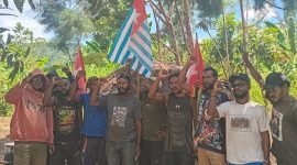 Komite Nasional Papua Barat (KNPB) Wilayah Intan Jaya. (Foto: Istimewa/KNPB Intan Jaya)