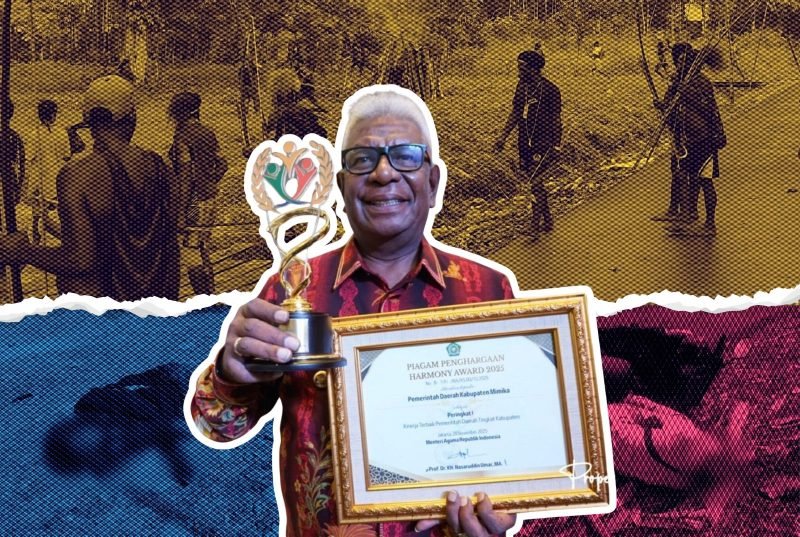 Ilustrasi harmoni Mimika diuji konflik berulang. (Foto: Galeri Papua)