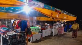 Festival Budaya dan Kuliner Toraja–Moii yang digelar di Gedung Tongkonan Toraya, Jalan Malibela, Distrik Sorong Timur. (Foto: Galeri Papua/Jeri P. Degei)