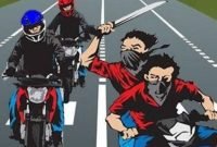 Ilustrasi pembacokan. (Foto: Istimewa/Suara Indonesia)