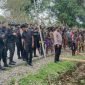 Suasana di Distrik Kwamki Narama, tepatnya di Kampung Amole yang menjadi titik bentrok dua kelompok warga. (Foto: Istimewa/Dok. Polsek Kwamki Narama)