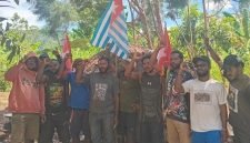 Komite Nasional Papua Barat (KNPB) Wilayah Intan Jaya. (Foto: Istimewa/Dok. KNPB Intan Jaya)