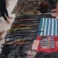 Sejumlah barang bukti yang berhasil diamankan oleh Koops TNI Habema dalam operasi di Yahukimo, Sabtu (13/12/2025). (Foto: Istimewa/Dok. Koops TNI Habema)