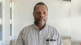 Kepala Dinas Komunikasi dan Informatika, Otomi Gwijangge, perwakilan Pemkab Nduga. (Foto: Istimewa/Dok. Tim Investigasi)