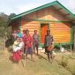 Rumah singgah bantuan dari Presiden Prabowo Subianto kepada warga Kampung Paluga, Kabupaten Puncak, Papua Tengah. (Foto: Istimewa)