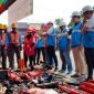 Para petugas PLN UP3 Timika saat melakukan pengecekan terhadap persiapan dalam rangka siaga Nataru. (Foto: Istimewa/Dok. PLN UP3)