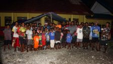 Warga pengungsi dari Distrik Gearek, Kabupaten Nduga. (Foto: Istimewa/Tim Kemanusiaan)