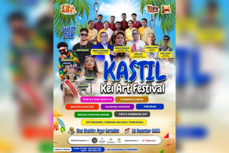 Kei Art Festival (KASTIL) 2025. (Foto: Istimewa/Panitia KASTIL 2025).